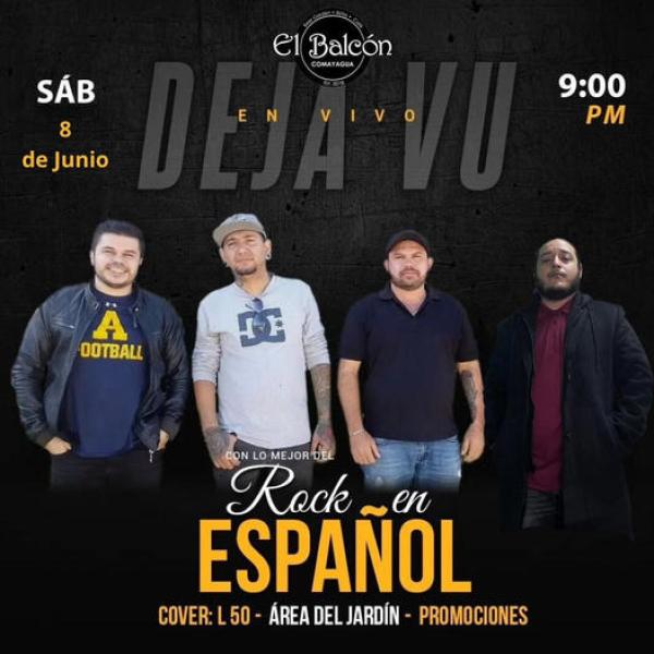 Noche de Rock a cargo de Deja Vu 
