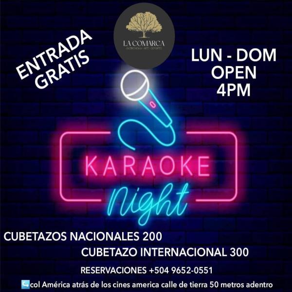 Viernes de Karaoke en La Comarca