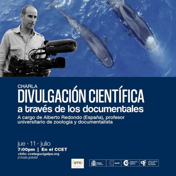 Charla “La divulgación científica a través de los documentales”