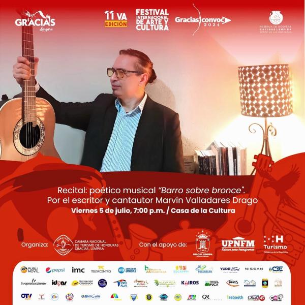 Recital Poético Musical “Barro sobre Bronce” 