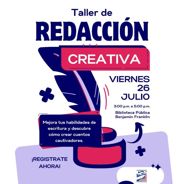 Taller de Redacción Creativa y aprende a crear cuentos cautivadores
