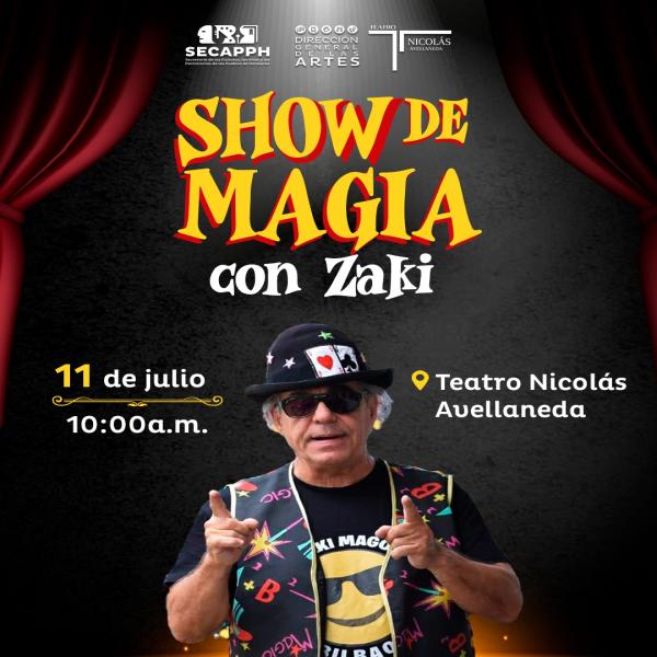 Show de magia con Zaki Magoa