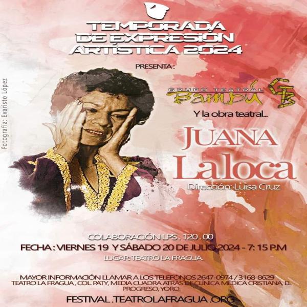 Temporada de Expresión Artística 2024: con la obra teatral "Juana la Loca"