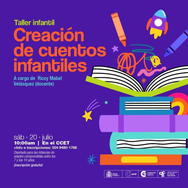 Taller infantil: Creación de cuentos infantiles