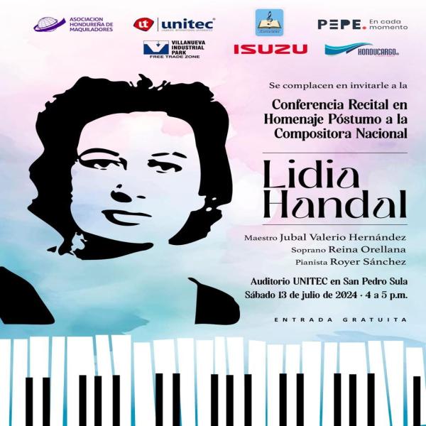 Conferencia Recital en homenaje póstumo a la compositora nacional Lidia Handal 