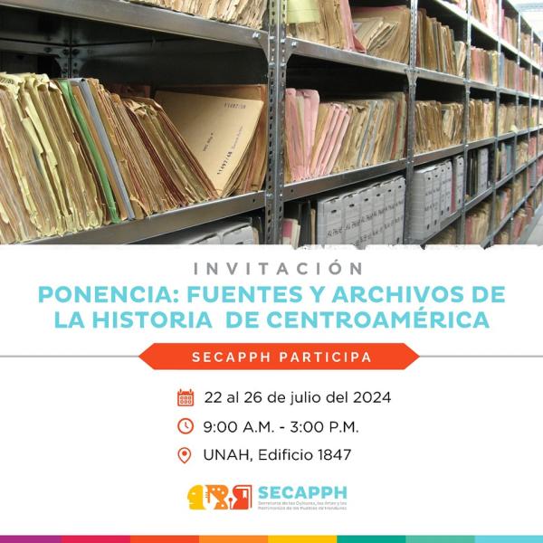 Ponencia: Fuentes y Archivos de la Historia de Centroamérica