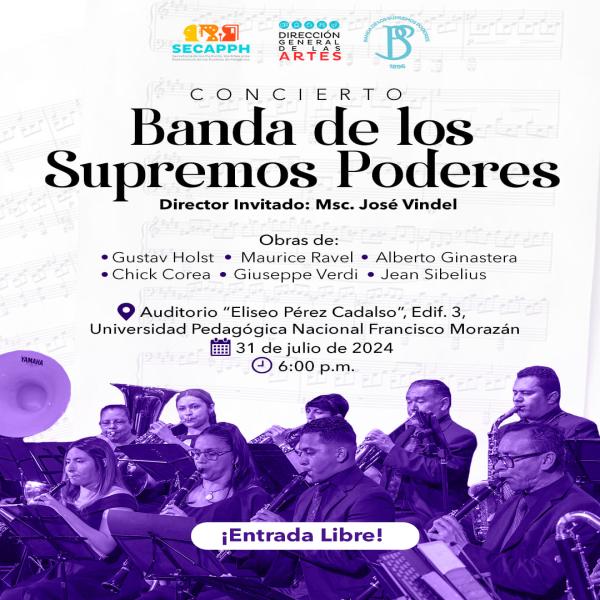 Concierto de Gala “Banda de los Supremos Poderes” 