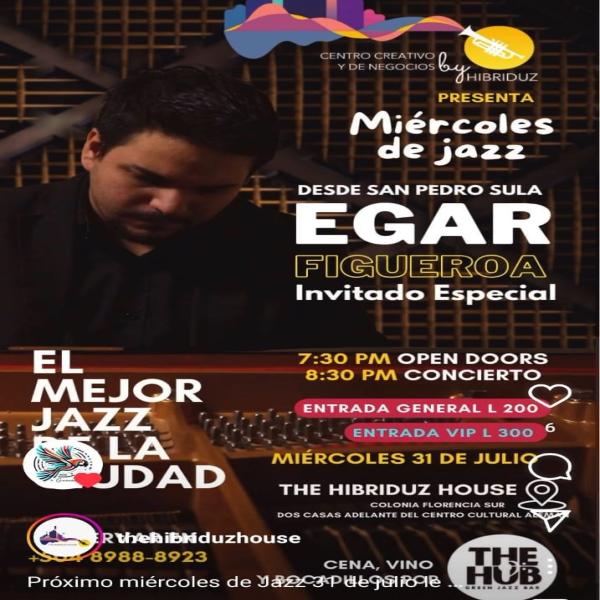 Miércoles de Jazz con Edgar Figueroa 