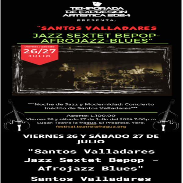 Noche de Jazz y Modernidad: Concierto inédito de Santos Valladares 
