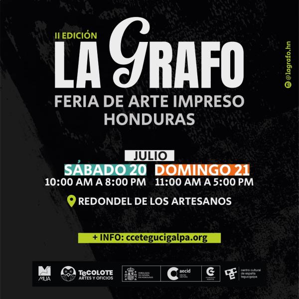 Feria de Arte Impreso en Honduras LA GRAFO
