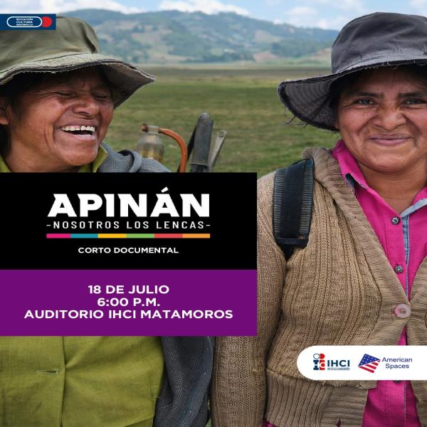 Presentación del Corto Documental “Apinán, nosotros los Lencas”