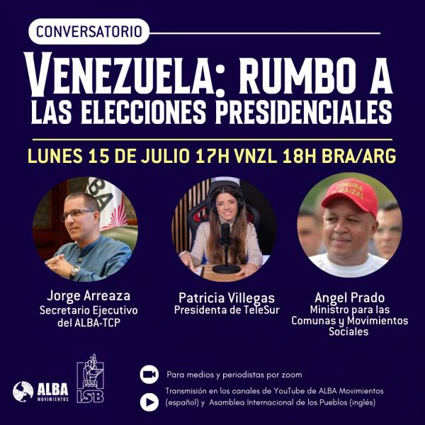 Conversatorio virtual | Venezuela: Rumbo a las elecciones presidenciales