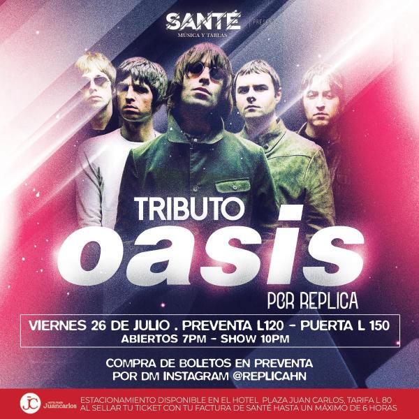 Tributo a Oasis por Replica 