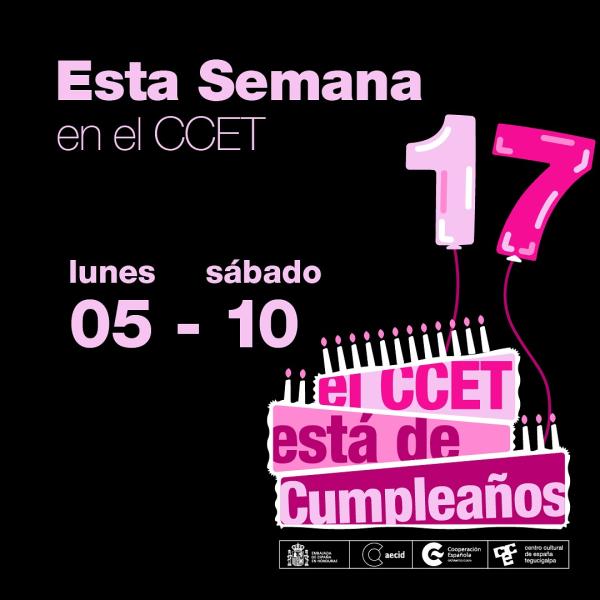 Esta Semana en el CCET 05 – 10 agosto 