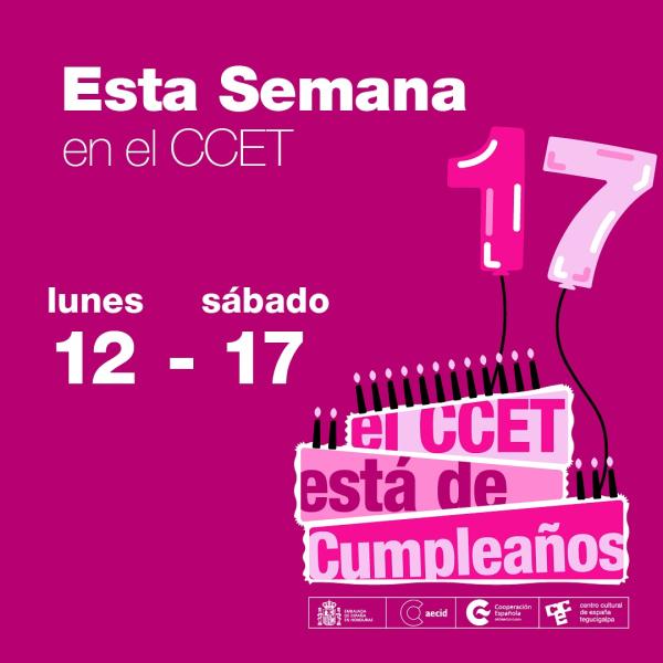 Esta Semana en el CCET 12/17 agosto 
