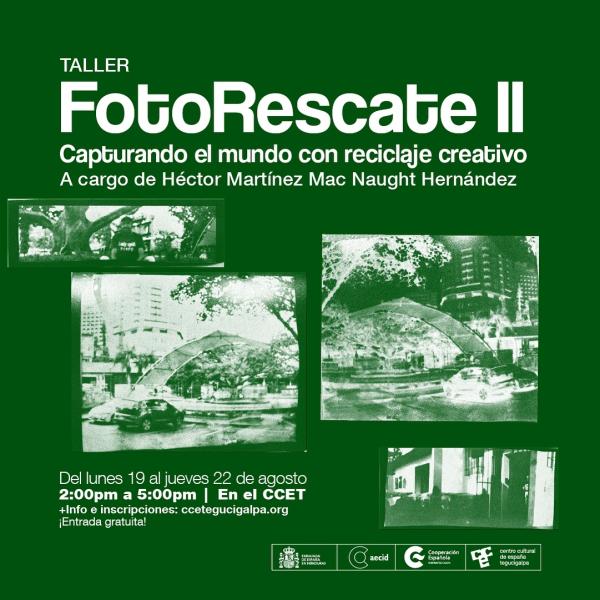 Taller FotoRescate II: “Capturando el Mundo con Reciclaje Creativo”