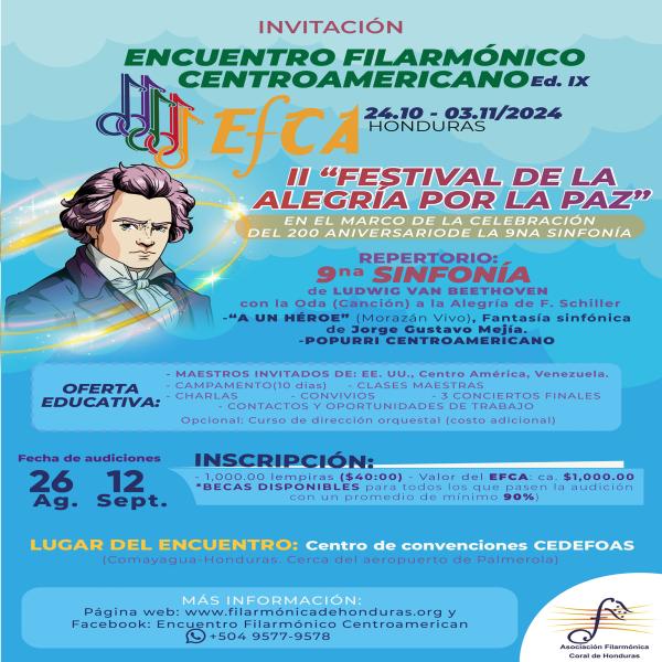 Encuentro Filarmónico Centroamericano Ed. IX
