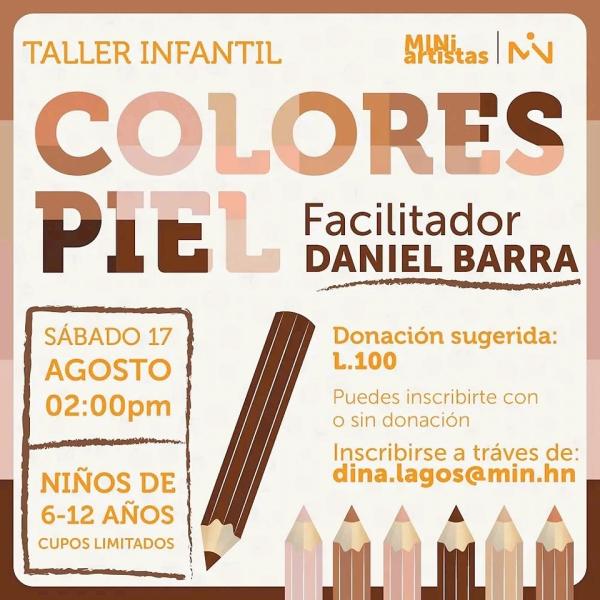 Taller Infantil: Colores piel 