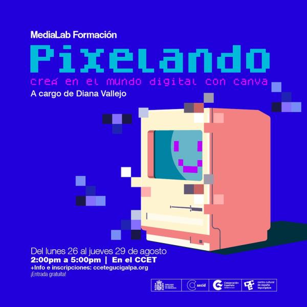 Explorá y Creá en el Mundo Digital con Canva” en el Taller Pixeleando