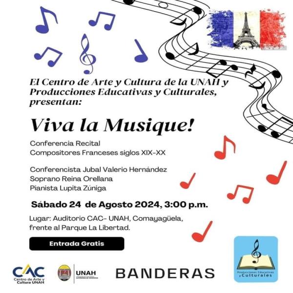 Conferencia recital: Viva la Musique