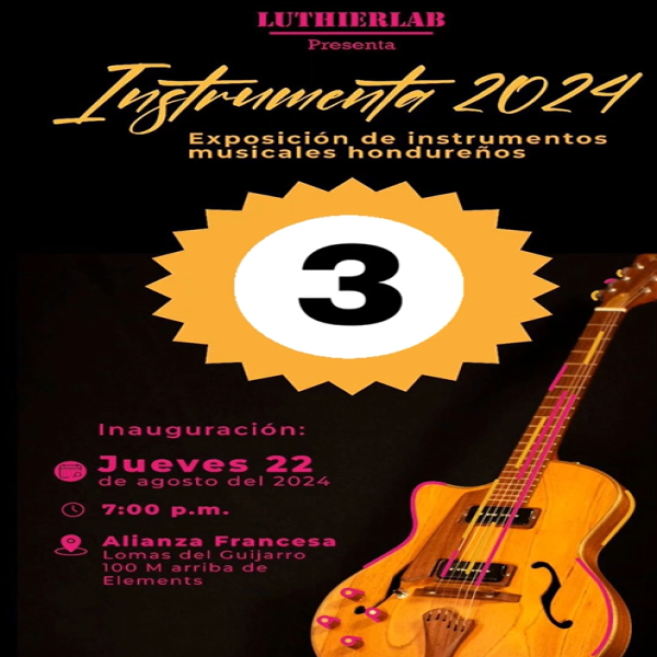 Exposición de Instrumentos Musicales Hondureños “Instrumenta 2024”