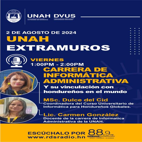 Oferta académica de la Carrera de Informática Administrativa y su vinculación con hondureños en el mundo