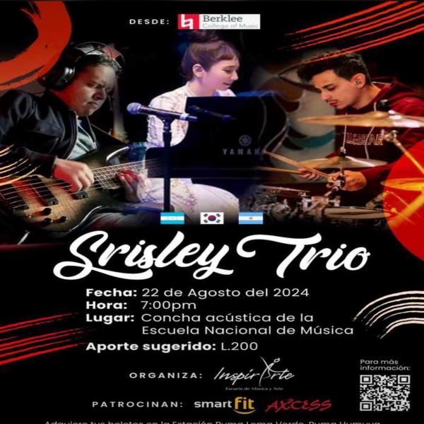 Srisley Trio en concierto 