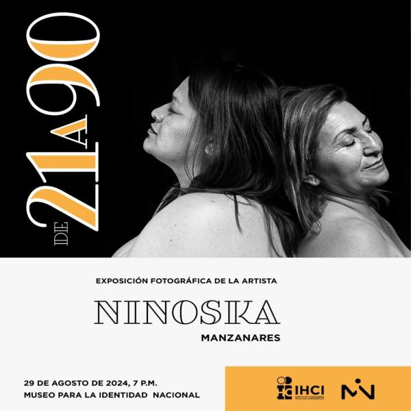 Exposición fotográfica de la artista Ninoska Manzanares de 21 a 90 
