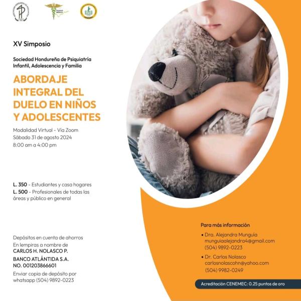 XV Simposio: Abordaje integral del duelo en niños y adolescentes 