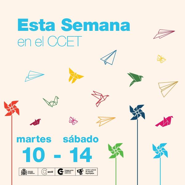 Esta Semana en el CCET / 10-14 septiembre 