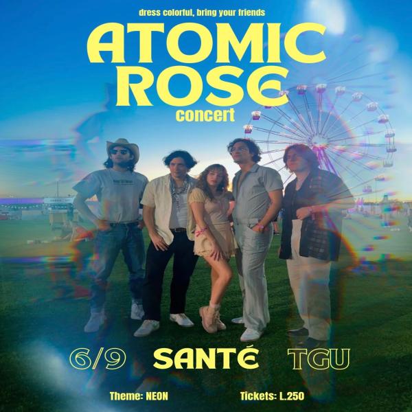 Atomic Rose en concierto 