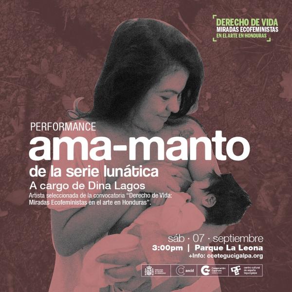 AMAMANTO: Performance en el Parque La Leona