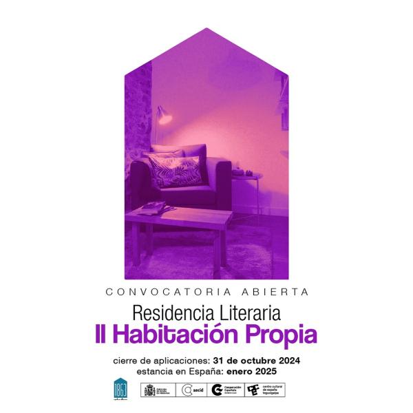 Convocatoria abierta: II Residencia Literaria “Habitación Propia”