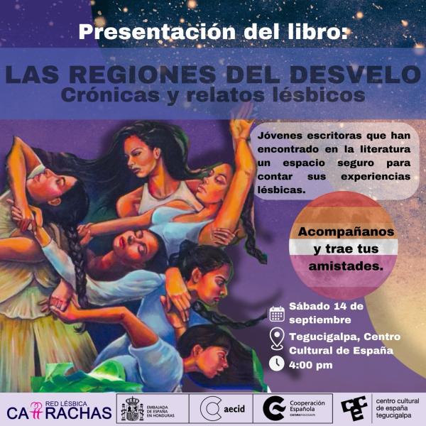 Presentación del libro “Las Regiones del Desvelo – Crónicas y Relatos Lésbicos