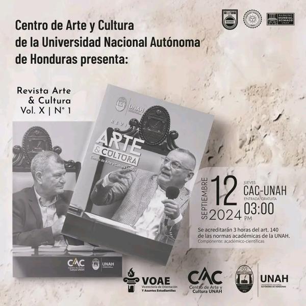 Presentación de la Revista Arte y Cultura Vol. X, N° 1