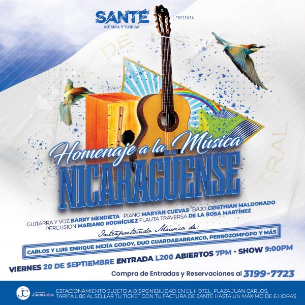 Celebremos la música de grandes cantautores nicaragüenses 