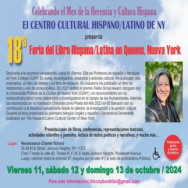 18 Feria del Libro Hispana / Latina en Queens, NY 