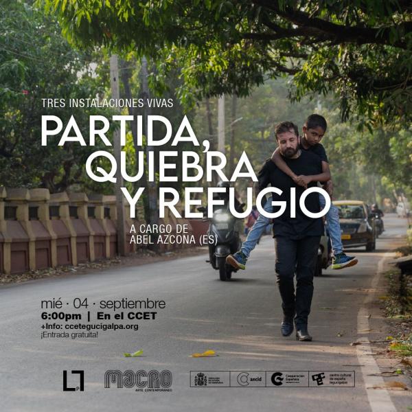 El español Abel Azcona llega al CCET con “Partida, quiebra y refugio,”