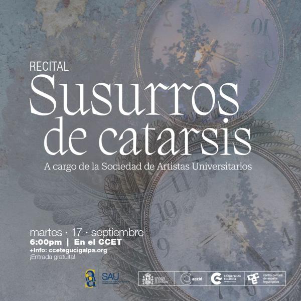 Recital: Susurros de Catarsis