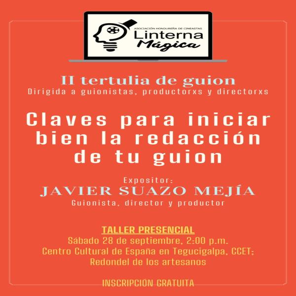 Taller: Claves para iniciar bien la redacción de un guion 