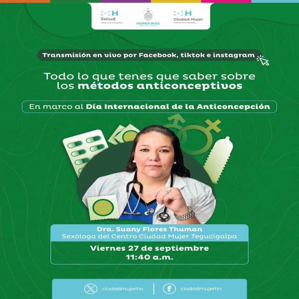 Conversatorio: métodos anticonceptivos