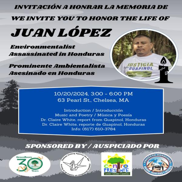 Jornada de solidaridad en memoria de Juan López 