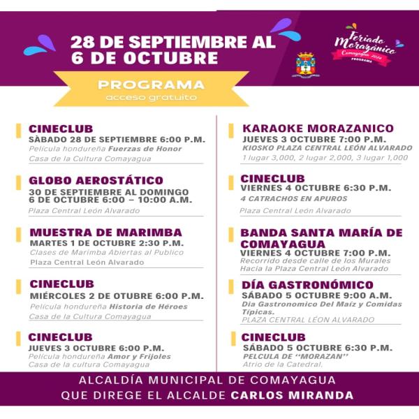 Feriado Morazánico en Comayagua 