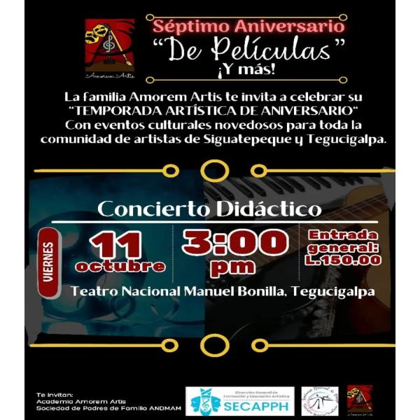 Academia Amorem Artis: Temporada Artística de Aniversario” 