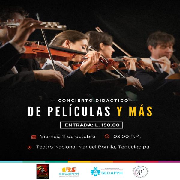 Concierto Didáctico: De Películas y Más”  