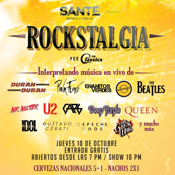 Rockstalgia un especial para revivir grandes clásicos del rock en inglés y español