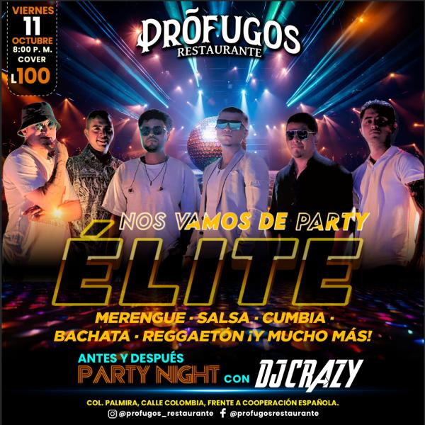  Party con Élite