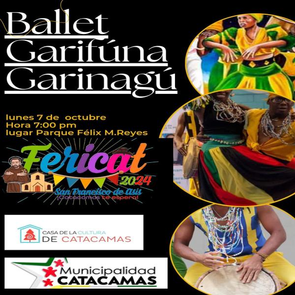 Presentación del ballet garífuna Garinagu