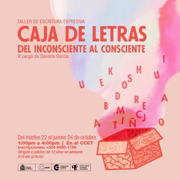 Taller “Caja de letras: del consciente al inconsciente”