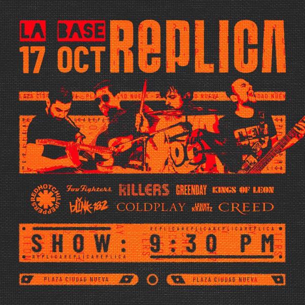 Concierto La Base de Replica 